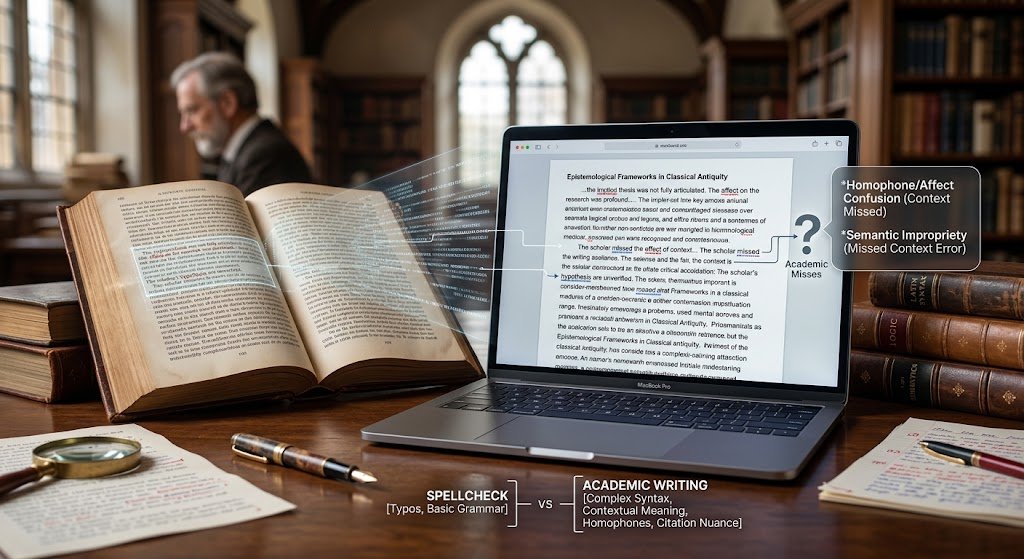 Academic Writing Errors check