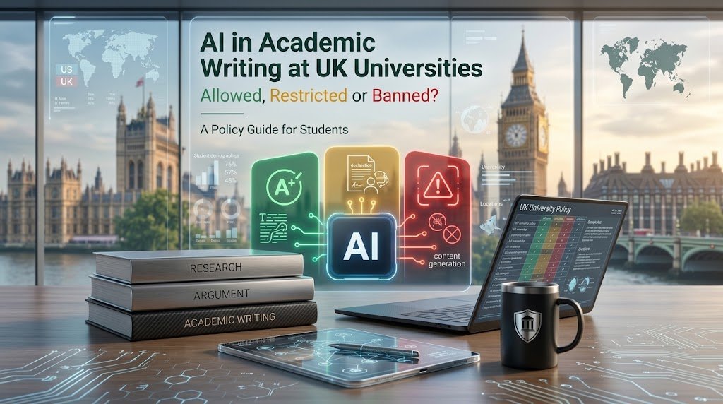 AI in academic writing at UK universities