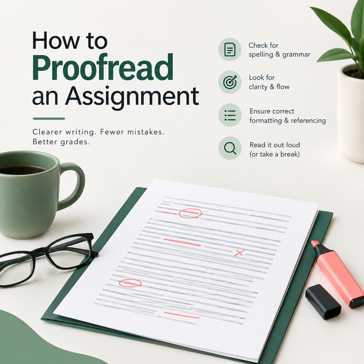 How to proofread an assignment you have read too many times