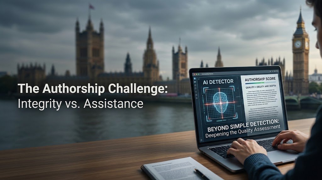 Academic integrity versus assistance when using AI in writing