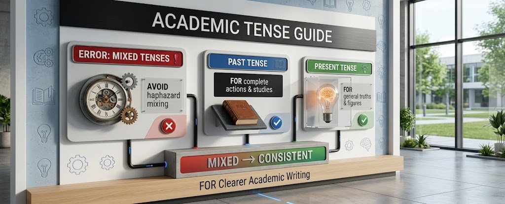 Worked tense corrections for undergraduate and master’s students
